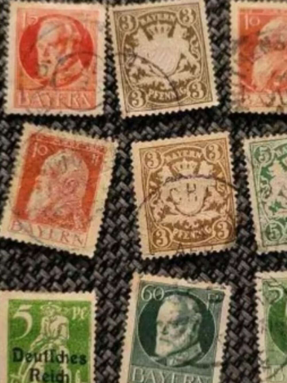 Bayern collectible stamps
